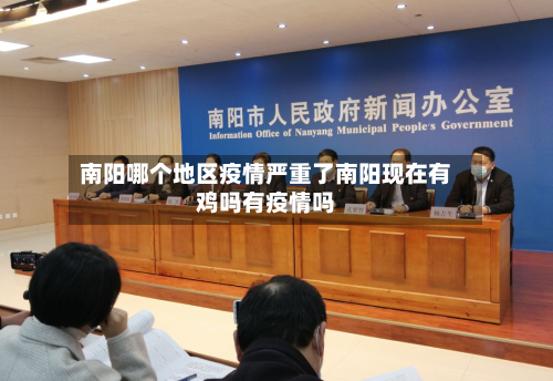 南阳哪个地区疫情严重了南阳现在有鸡吗有疫情吗
